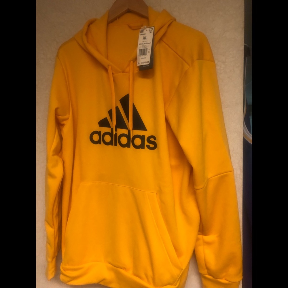 Orange XL adidas hoodie